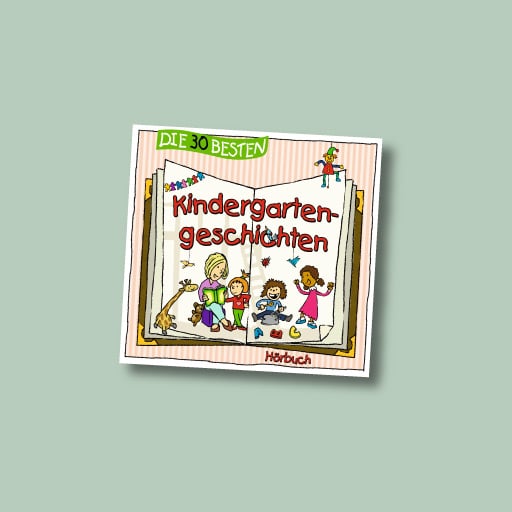 Kindergartengeschichten CD-cover