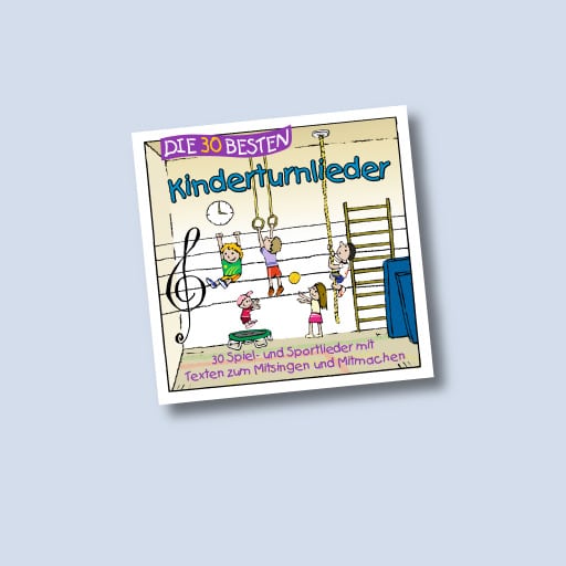 Kinderturnlieder CD-Cover