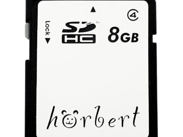 leere 8GB SDHC Speicherkarte für hörbert
