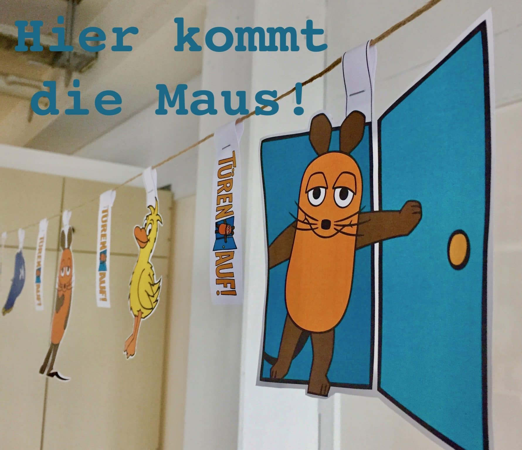 Hier kommt die Maus 10 Jahre hörbert Türöffnertag