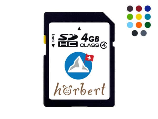 Speicherkarte für hörbert - Matterhorn (schwizerdütsch)