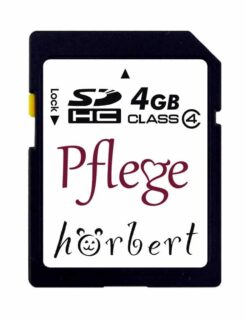 Pflege Speicherkarte für hörbert