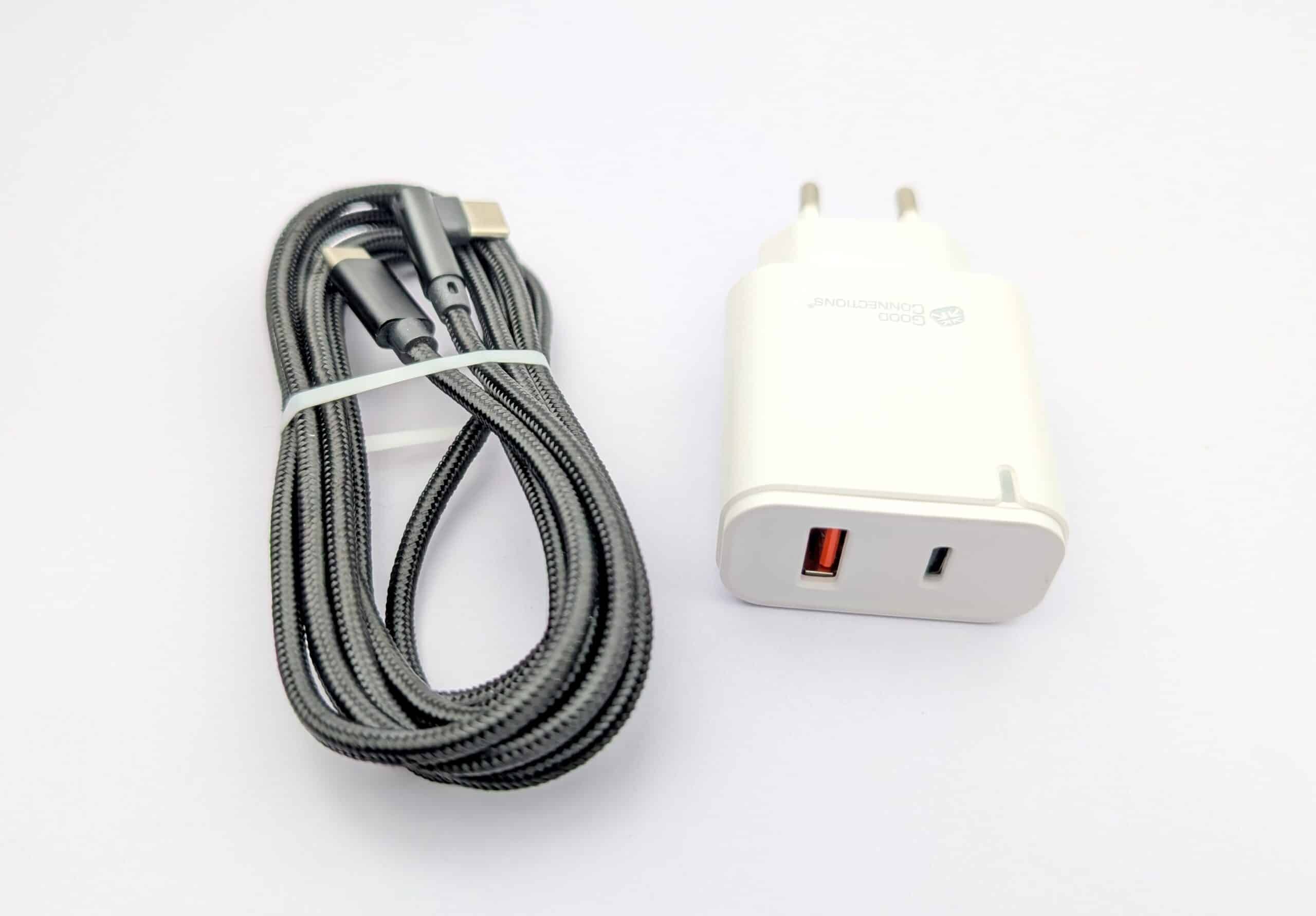 USB-C Netzteil mit Kabel